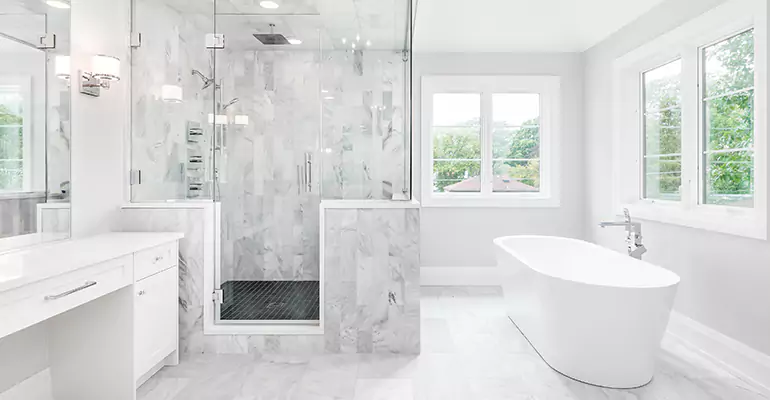 Full Shower Remodel in Benson