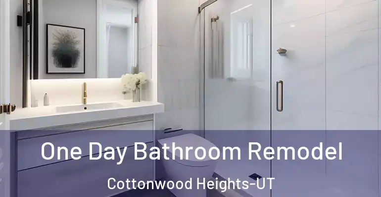 inner Bathroom imggen One Day Bathroom Remodel Cottonwood Heights-UT